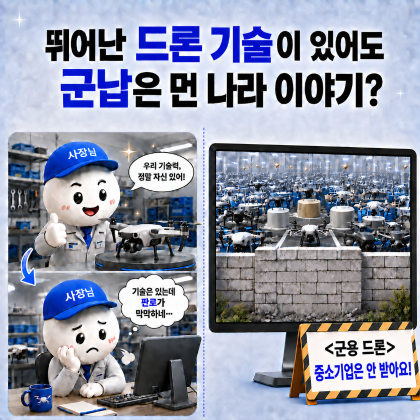 (9편)중소기업 드론 이제는 군 실증시험 지원을 받을 수 있어요
